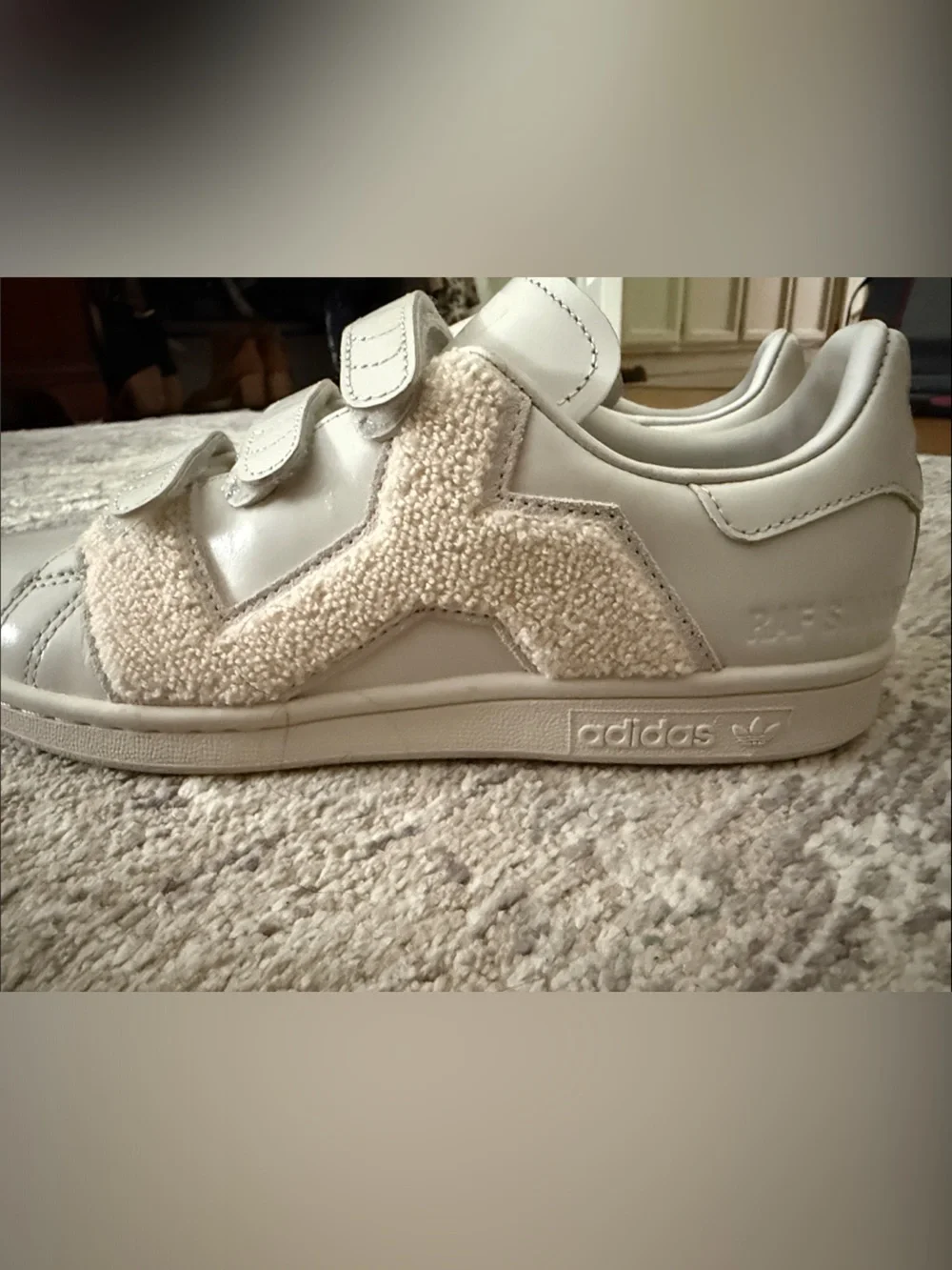 Adidas Raf Simons x adidas Stan Smith Comfort Badge Talc 6.5 US